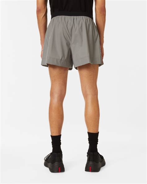 prada reflective shorts|Prada Reflective fabric shorts .